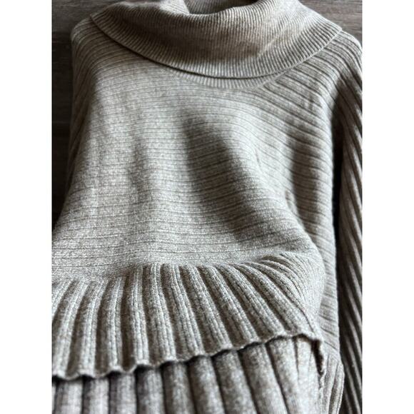 Anthropologie Mote Cowl Neck Sweater Neutral Cream Sz XS Excellent - Picture 5 of 8